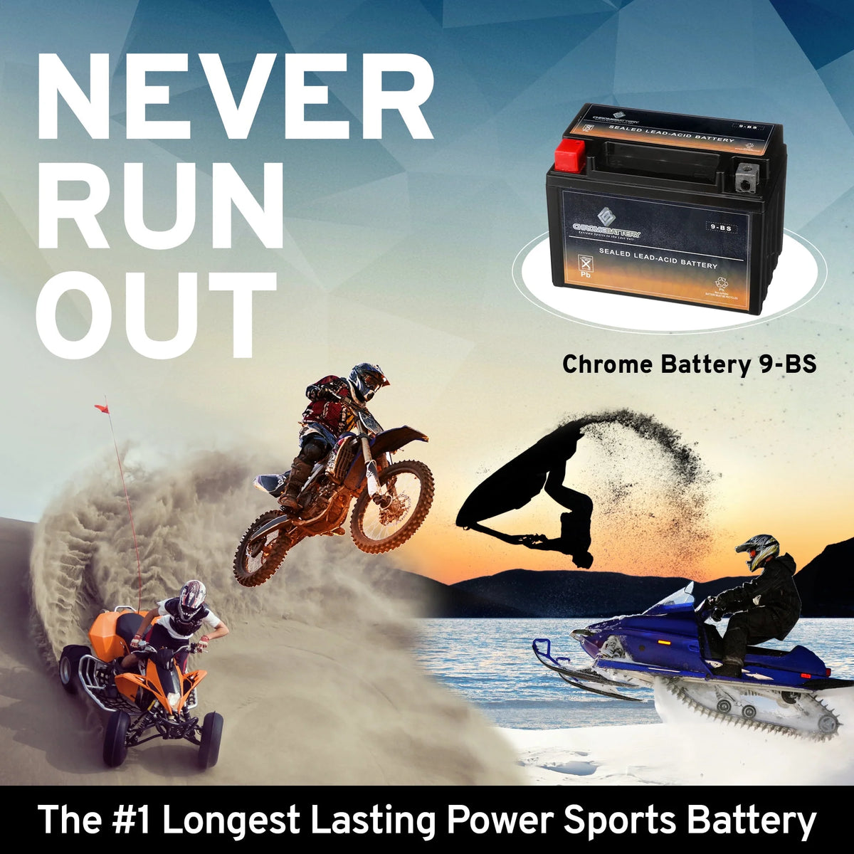 Motorcycle Battery for Kawasaki ZX-6R 2004 O644455