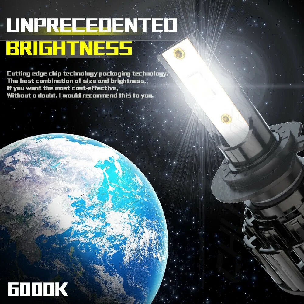 Combo LED Headlight Hi Lo Beam Fog Light 6X Bulbs T110400