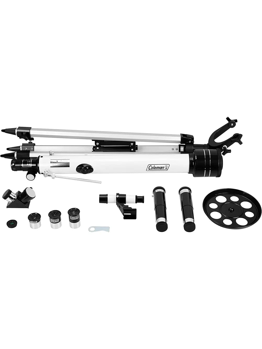 Refractor Telescope Kit with Heavy-Duty Carrying Case S247243