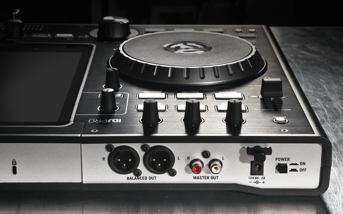 Professional DJ Controller for iPad with XLR, RCA, Mic, and Headphones Connections K31672