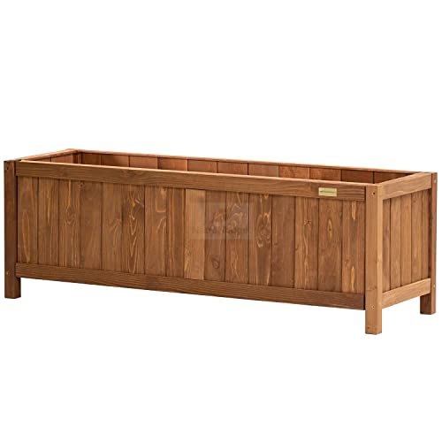 Wooden Planter Box (44" x 15" x 15") D522224