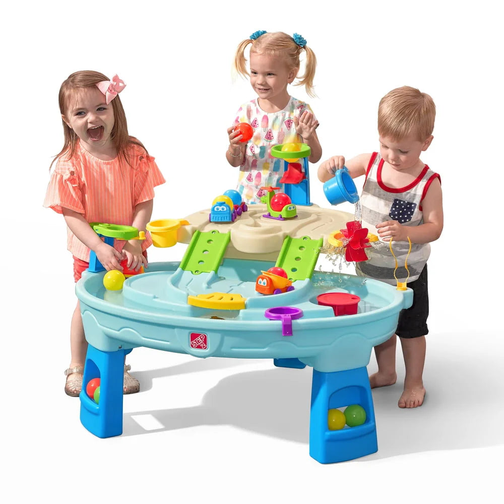 Blue Plastic Water Table I867944