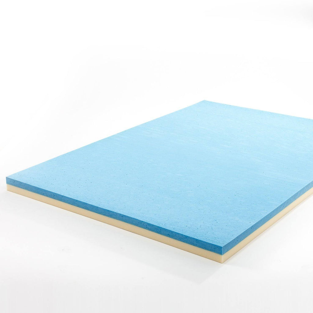 Gel Memory Foam Mattress Topper Full P4676