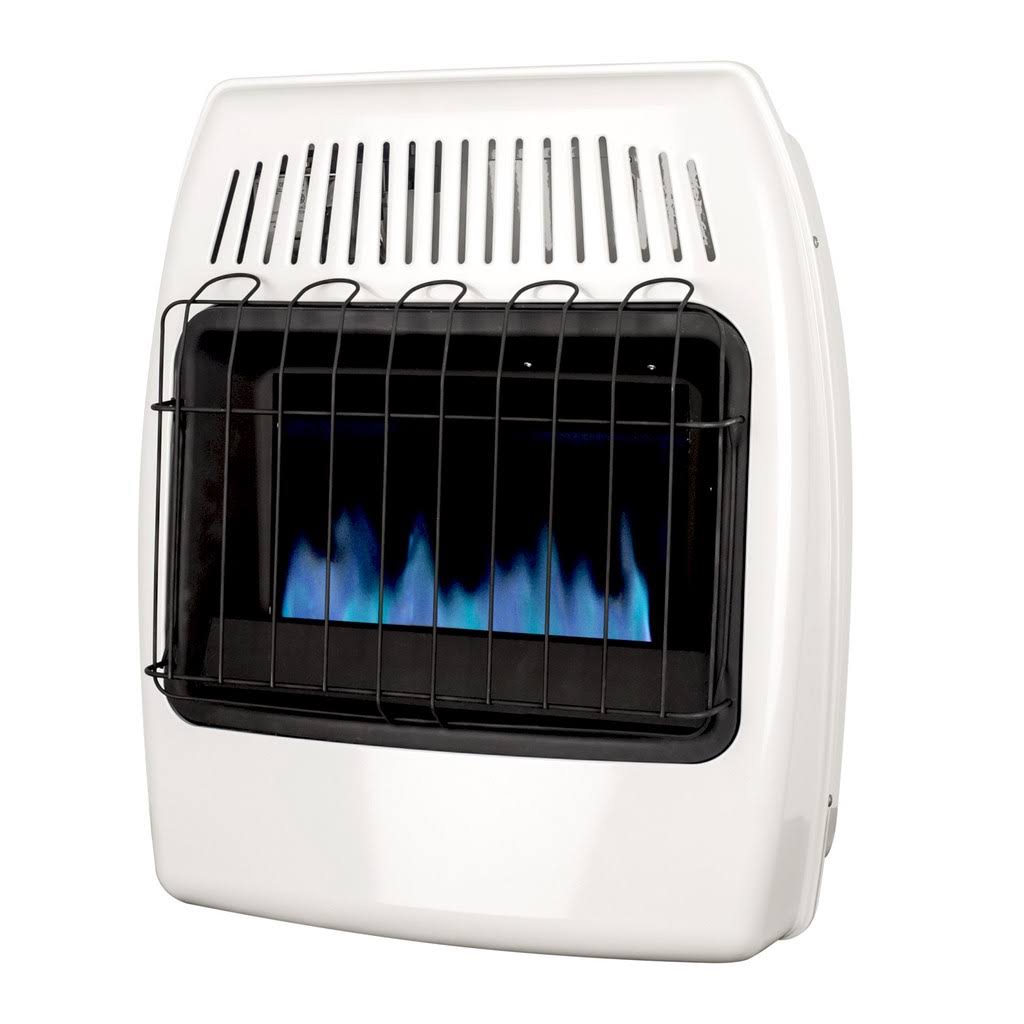 20,000 BTU Blue Flame Vent Free Liquid Propane Wall Heater W7494
