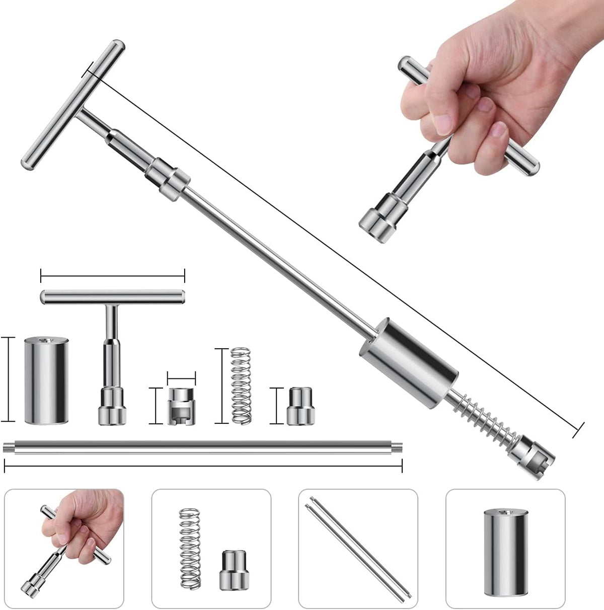Dent Repair Kit 58Pcs Pulling Removal Pack of 2 U9801