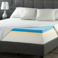 Gel Memory Foam Mattress Topper Full P4676