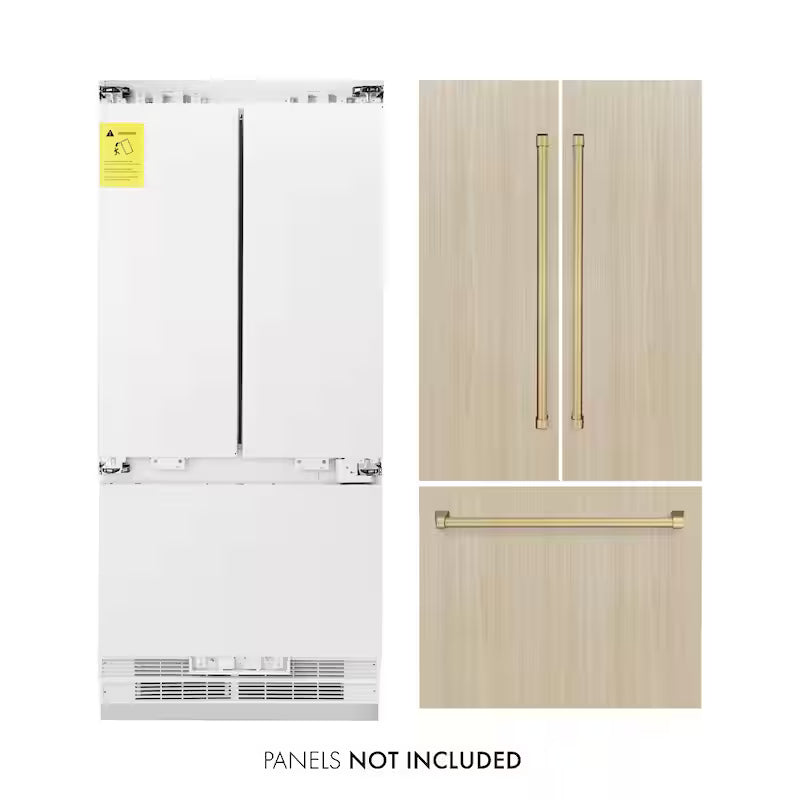 36 in. 3-Door French Door Refrigerator with Ice and Water Dispenser A2355