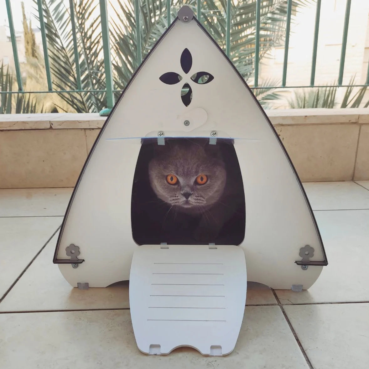 Outdoor Pet House Rabbit Hutch Small Animal Enclosure R85417