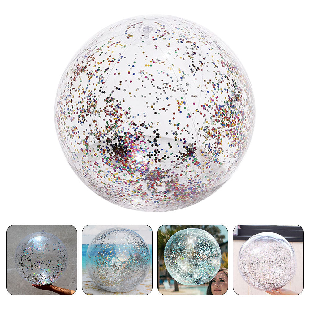 Inflatable Transparent PVC Beach Ball X930888