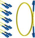 1 Meter LC to LC Single Mode Fiber Patch Cable (5-Pack) U13336