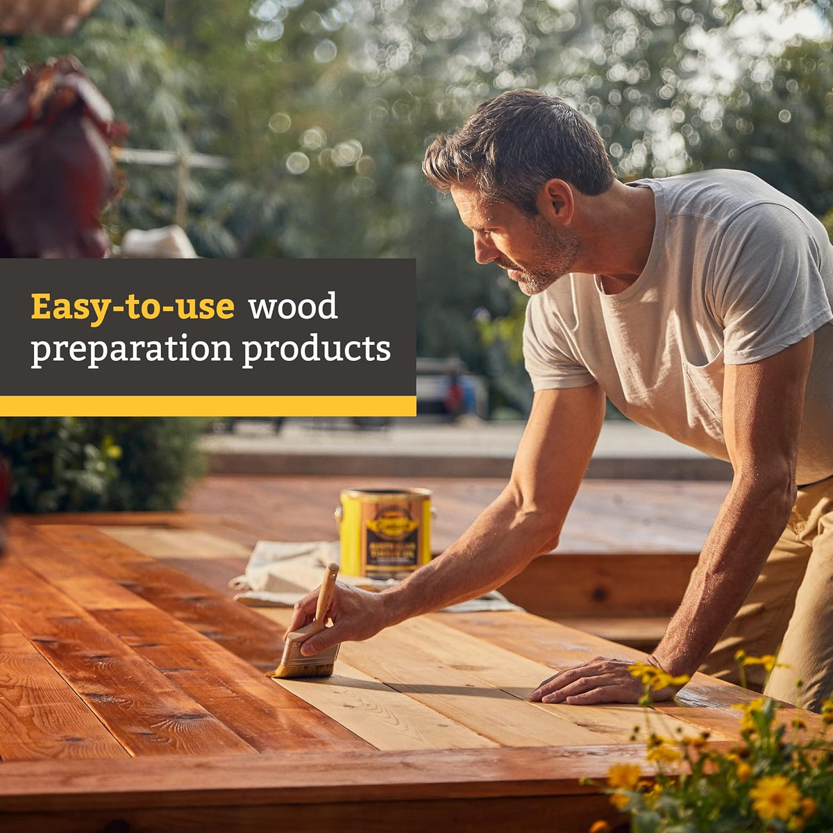 Honey Teak Translucent Timber Oil - 1 gallon O117