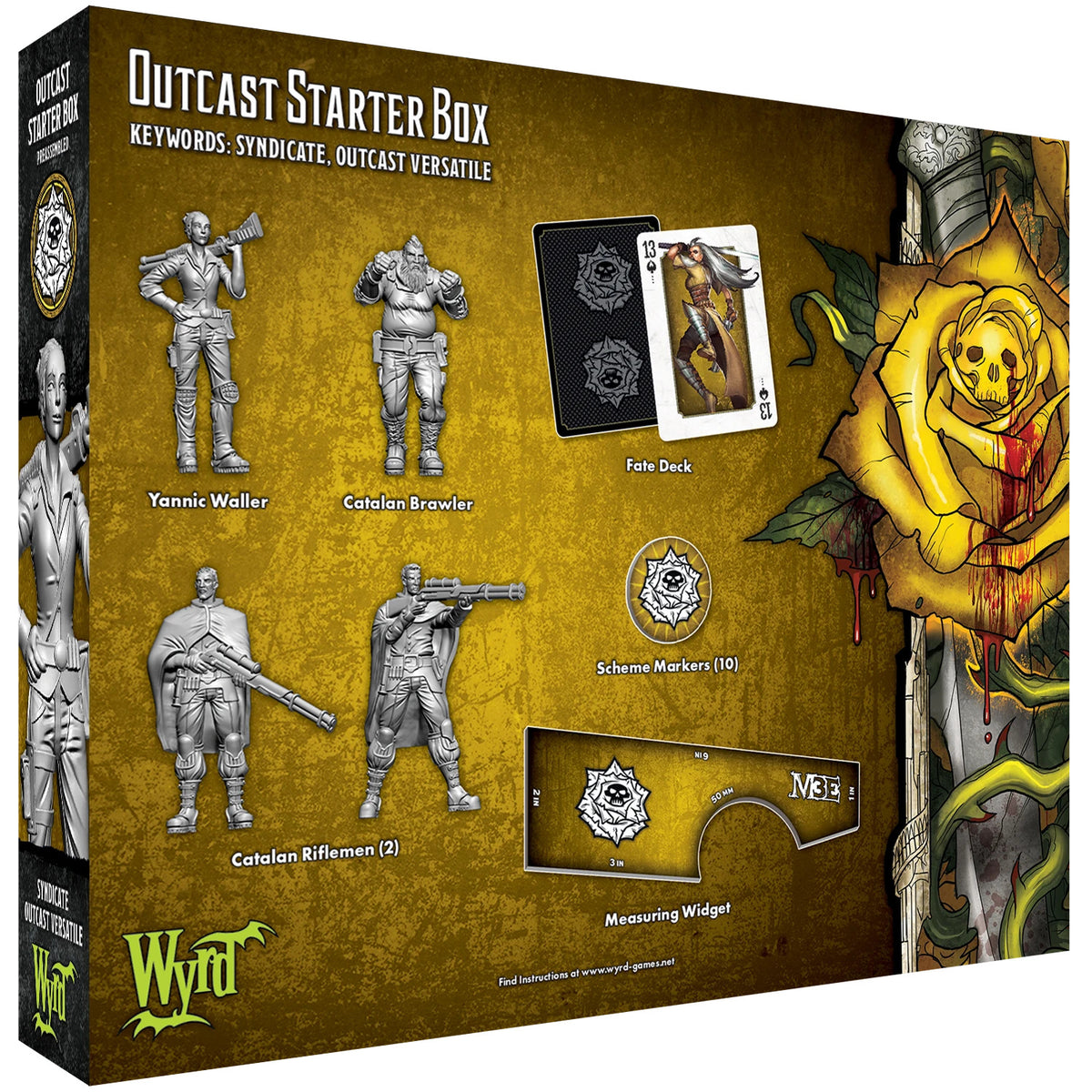 Outcast Starter Box Miniature Game G8638