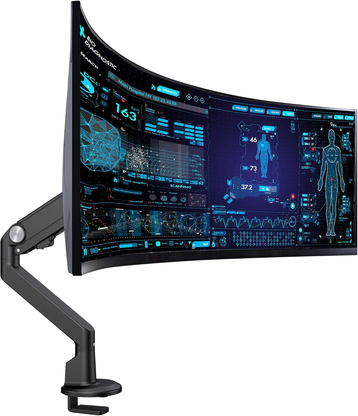 Single Monitor Arm Desk Mount P679