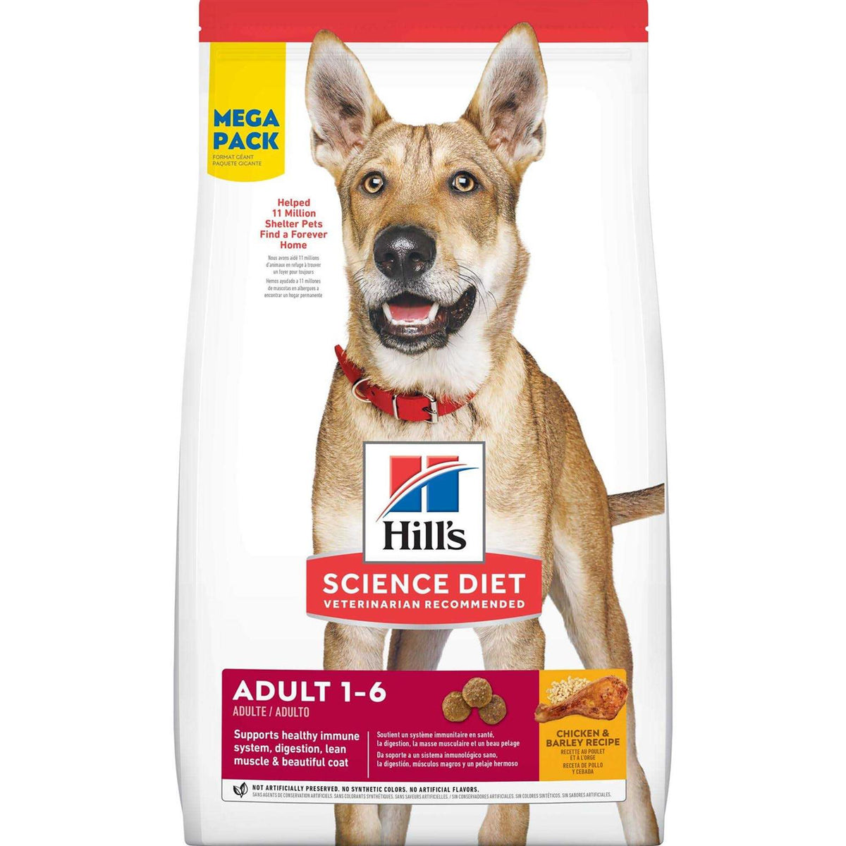 Chicken & Barley Recipe Dry Dog Food H480489