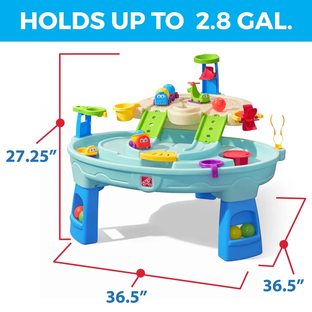 Blue Plastic Water Table I867944