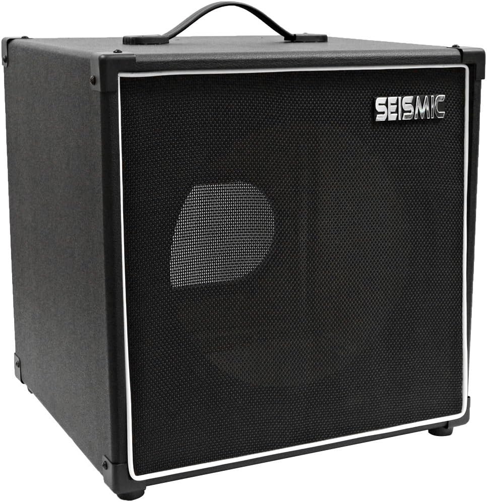 1x12 Empty Guitar Speaker Cabinet - 7 Ply Birch - Orange Tolex, Black Removable Cloth Grill H6468