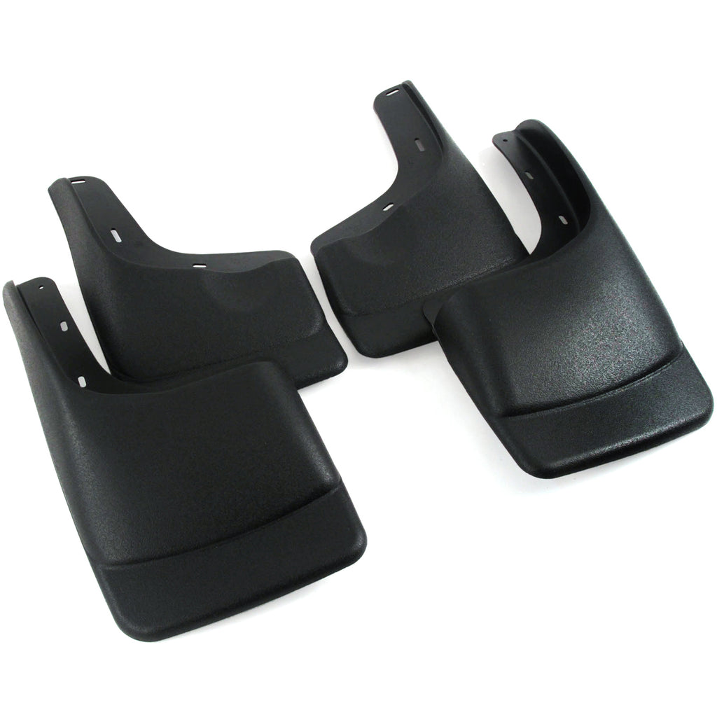Heavy Duty Molded Mud Flaps Splash Guards 4pc Set A300723