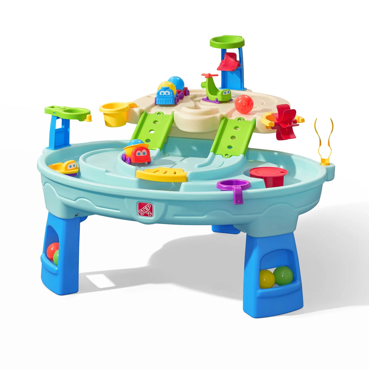 Blue Plastic Water Table I867944