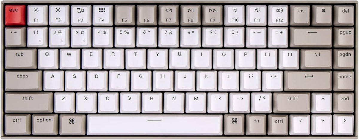 75% Layout 84 Keys Bluetooth Wireless Mechanical Gaming Keyboard L215819
