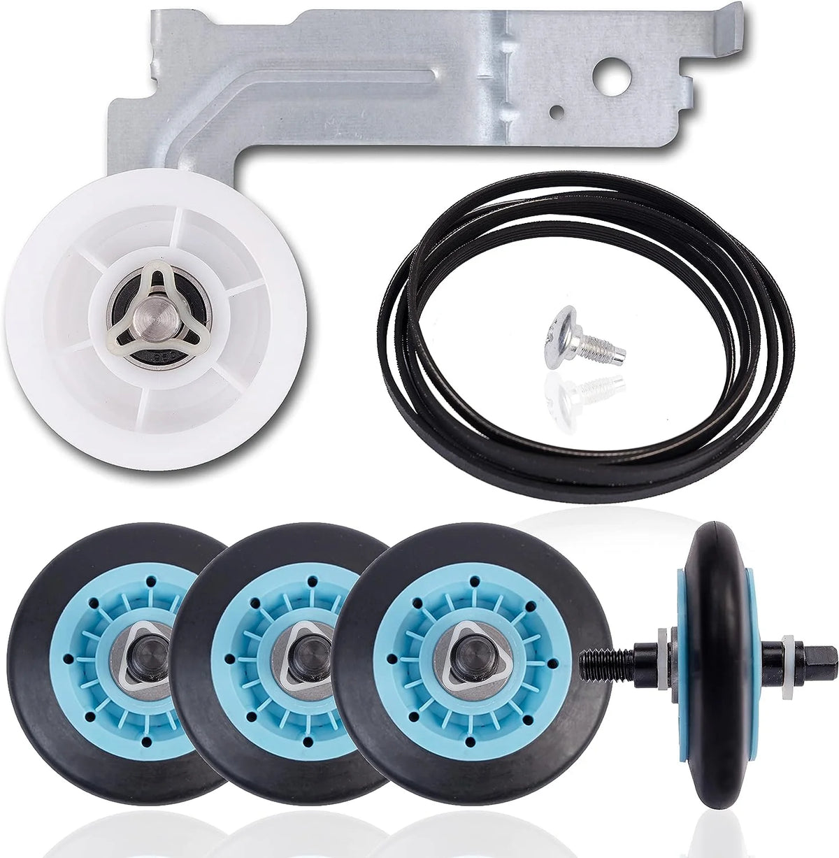 Dryer Repair Kit Rollers Belt Pulley C284406
