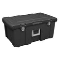Black Plastic Footlocker O660324