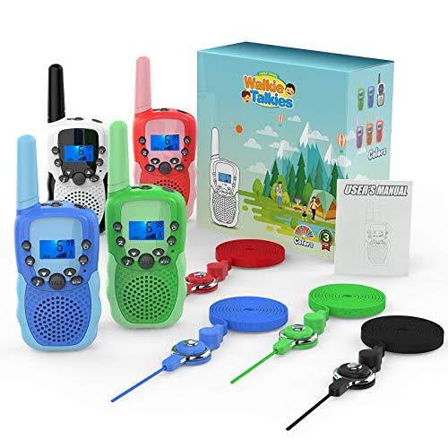 4 Pack Childrens Walkie Talkie with Flashlight Z462960