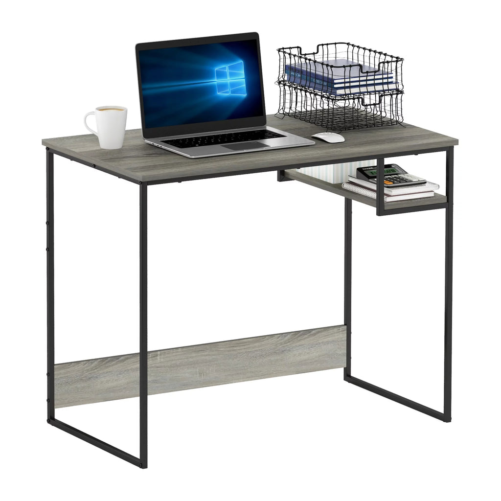 French Oak Grey Study Desk A315