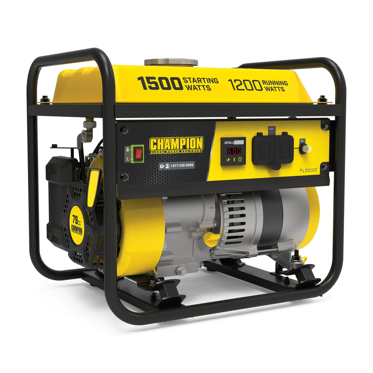 1500/1200 Watt Portable Generator H14589