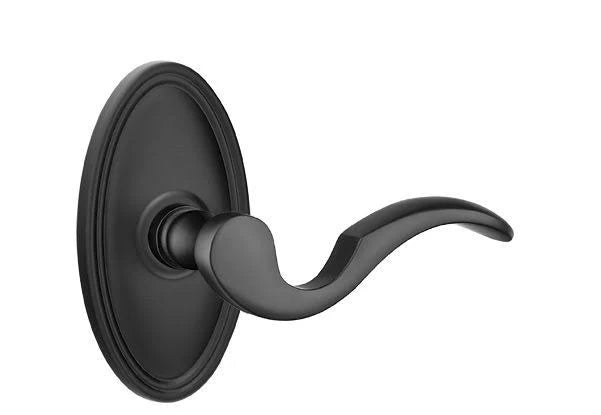 Flat Black Passage Lever Set Q7826