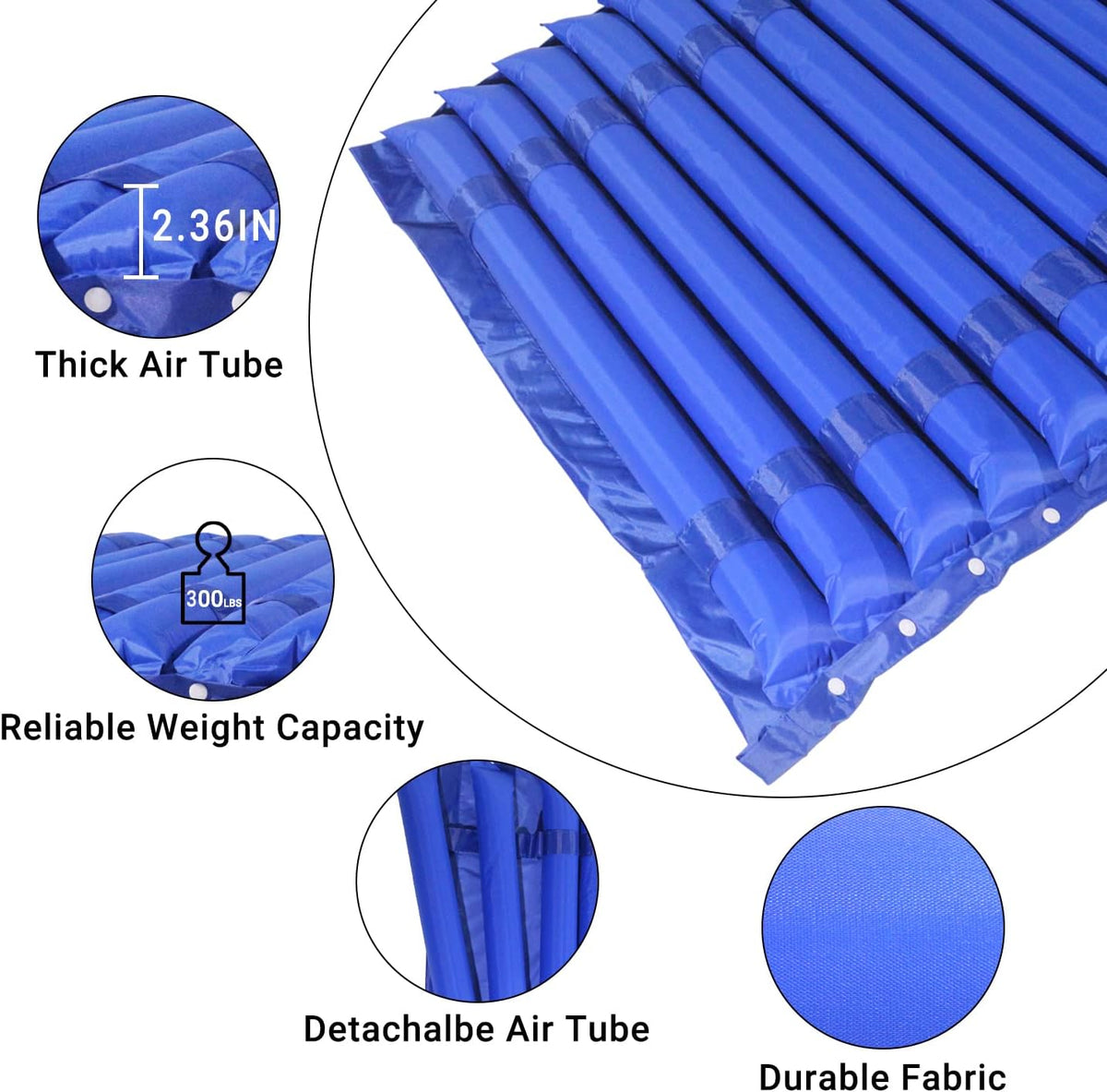 Alternating Air Pressure Mattress with Low Air Loss and 5-level Firmness Adjustment M921