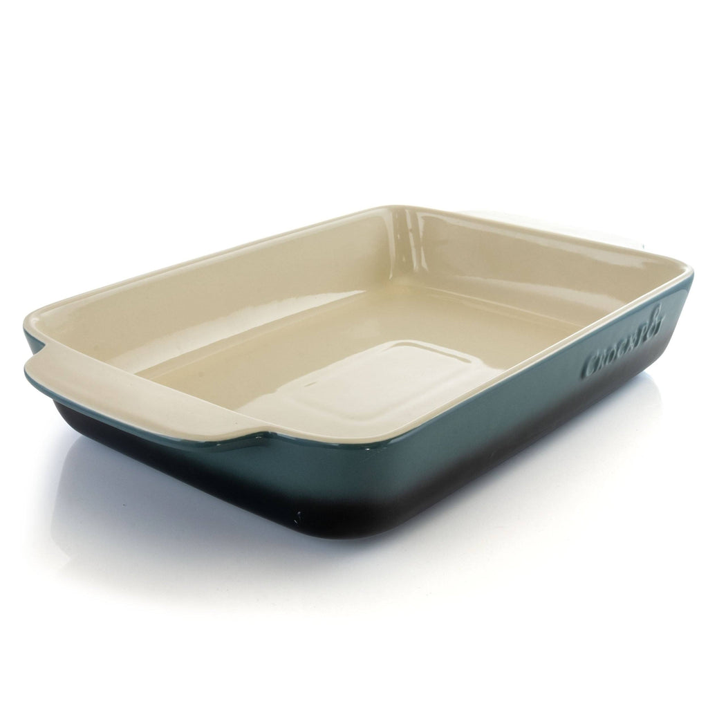 Blue 5.6 Quart Stoneware Bake Pan T422