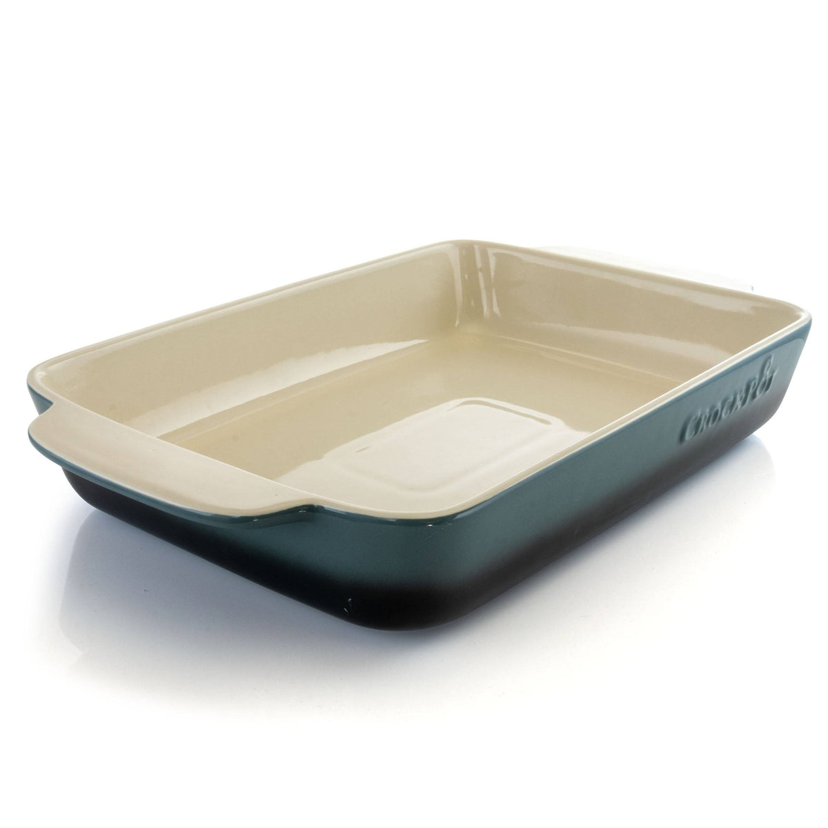 Blue 5.6 Quart Stoneware Bake Pan T422