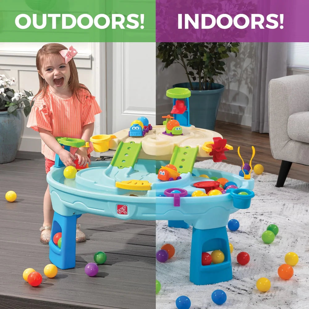 Blue Plastic Water Table I867944
