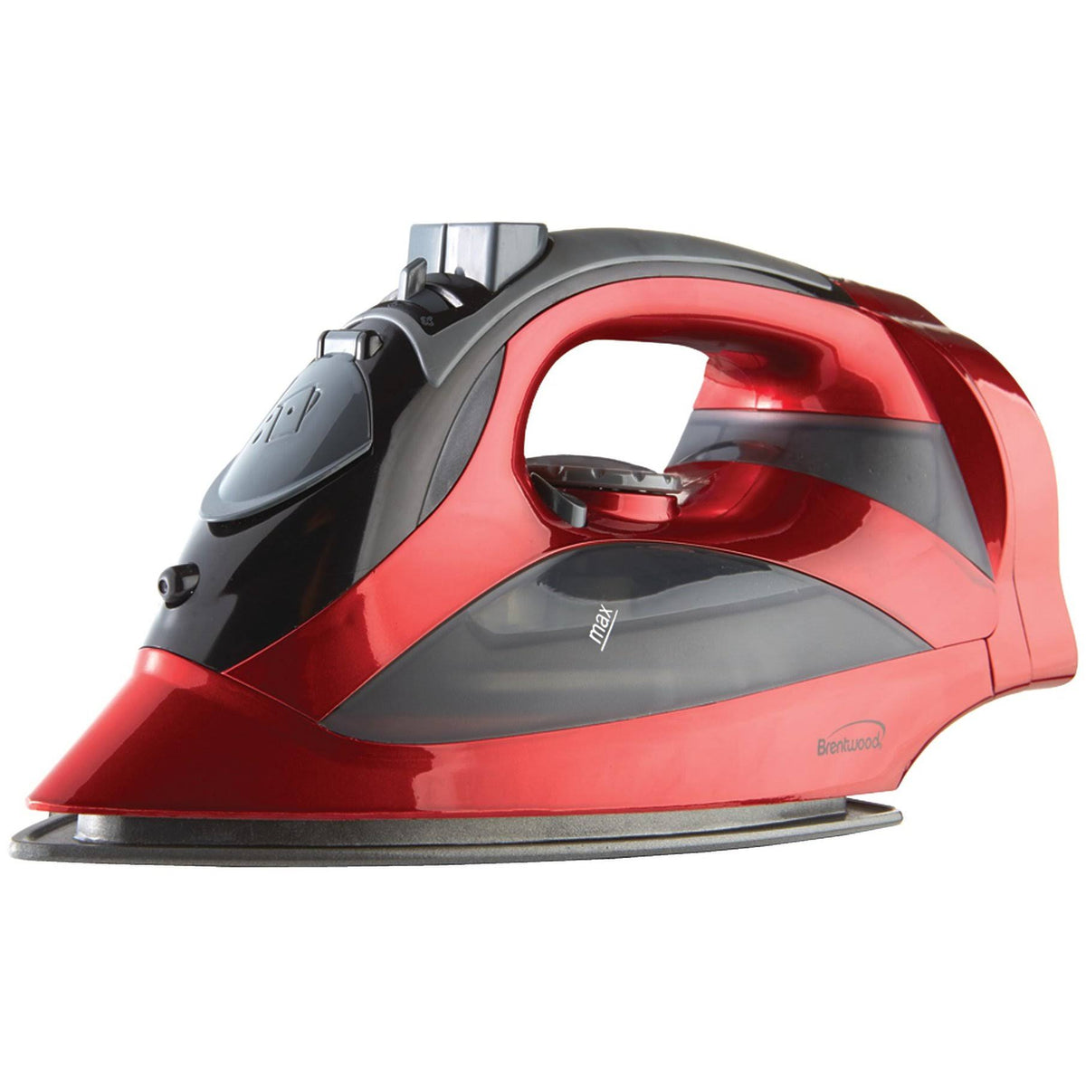Red Steam Iron with Retractable Cord Q271