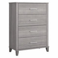 Platinum Gray Engineered Wood Chest of Drawers M44574