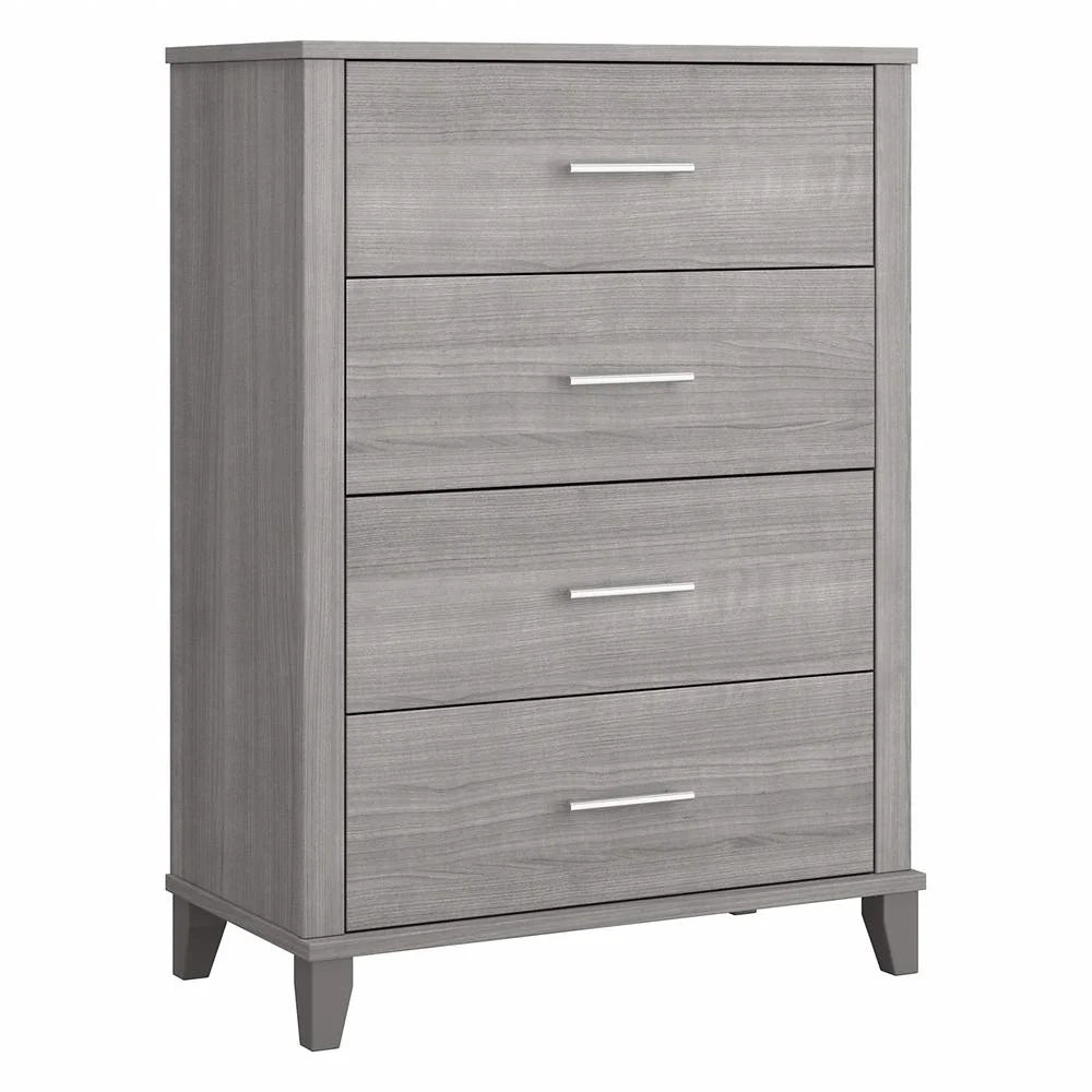 Platinum Gray Engineered Wood Chest of Drawers M44574