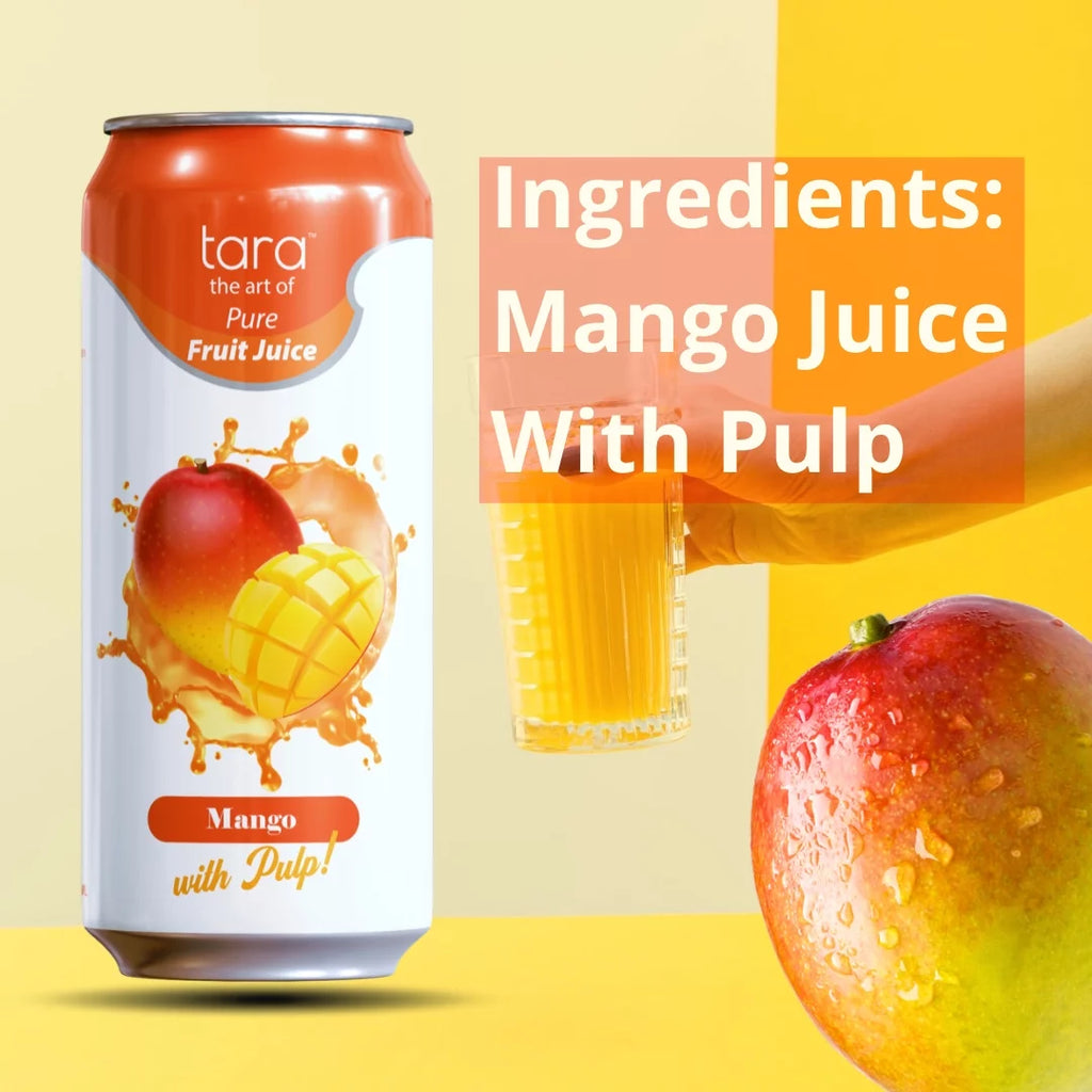 Pure Fruit Juice With Pulp Mango 16.9 fl.oz 12 Pack P4057