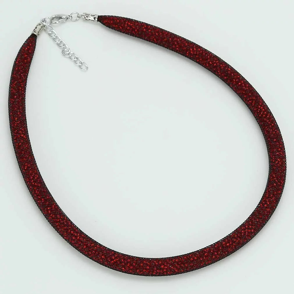 Fire Red Murano Glass Necklace T1790