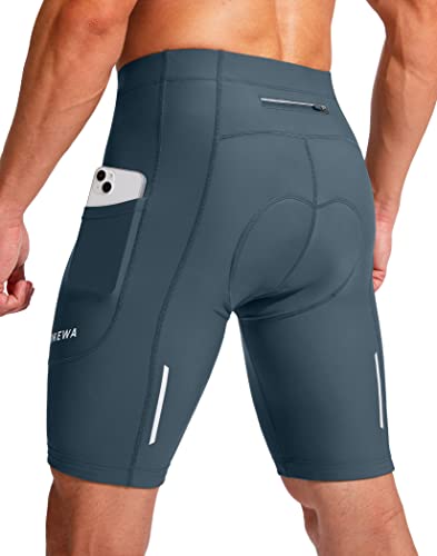 3D Padded Cycling Shorts with Zipper Pockets O93435