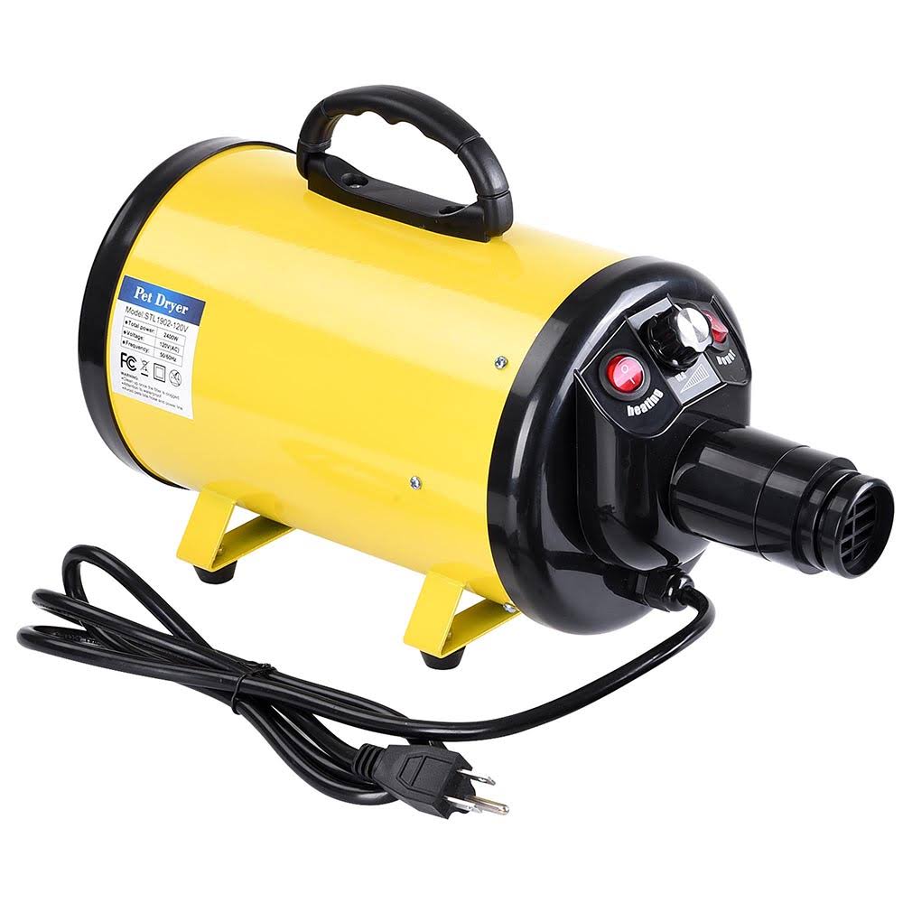 2400W Pet Hair Dryer with 4 Nozzles Y45862