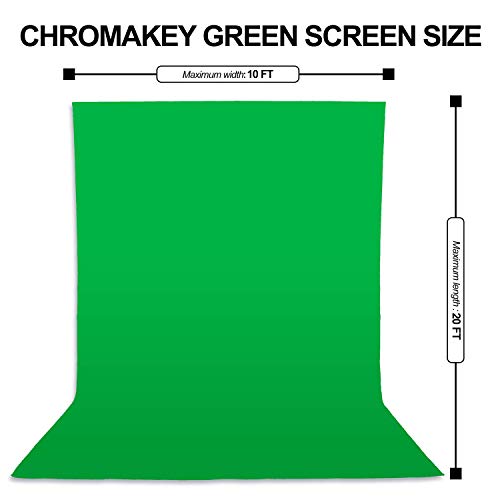 Green Screen Backdrop 6 x 9 FT H89598