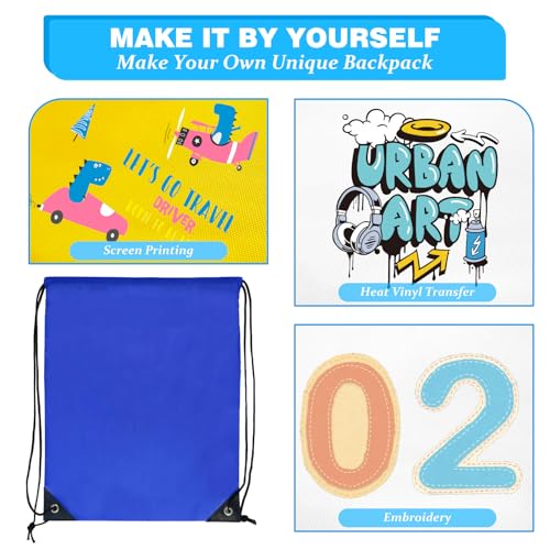 12 Color Drawstring Backpack Bulk Q637873