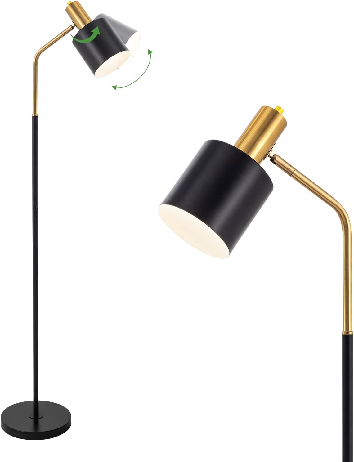 Arched LED Gold Floor Lamp Q55016
