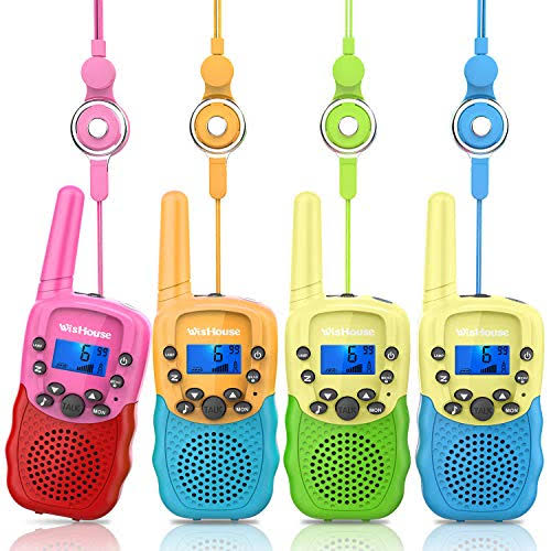 4 Pack Childrens Walkie Talkie with Flashlight Z462960