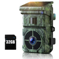 Solar Powered Trail Camera 1080P 24MP with Night Vision Waterproof X6081