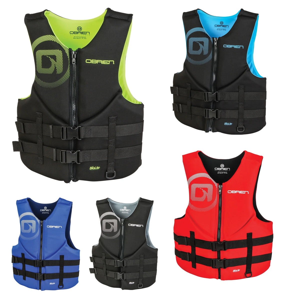 Blue X-Large Lightweight Life Jacket A215579