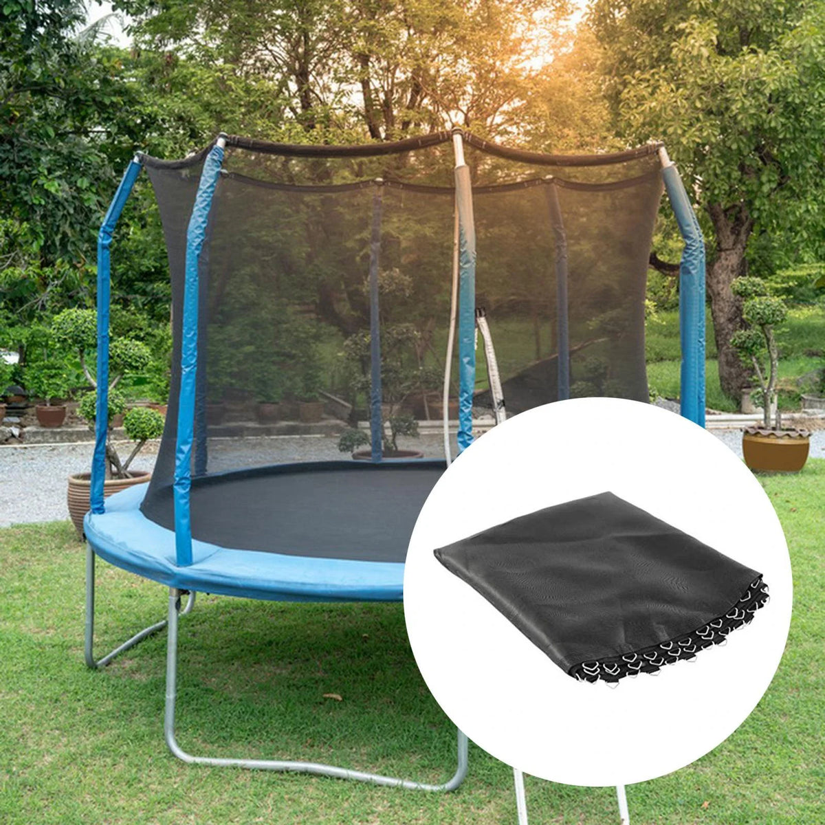 10ft Round Trampoline Mat with 60 Buckles I438909