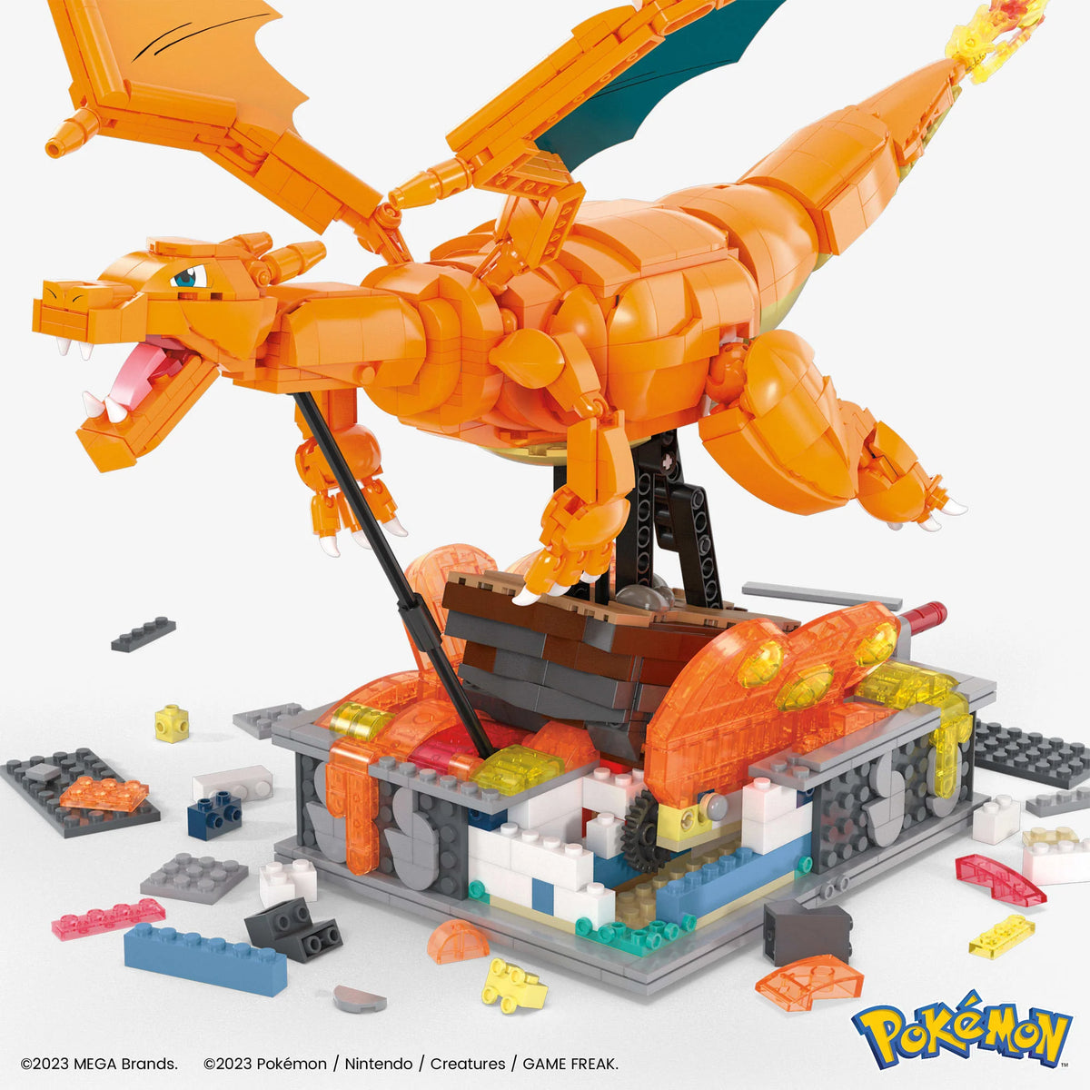 Pokémon Charizard Building Kit O2840