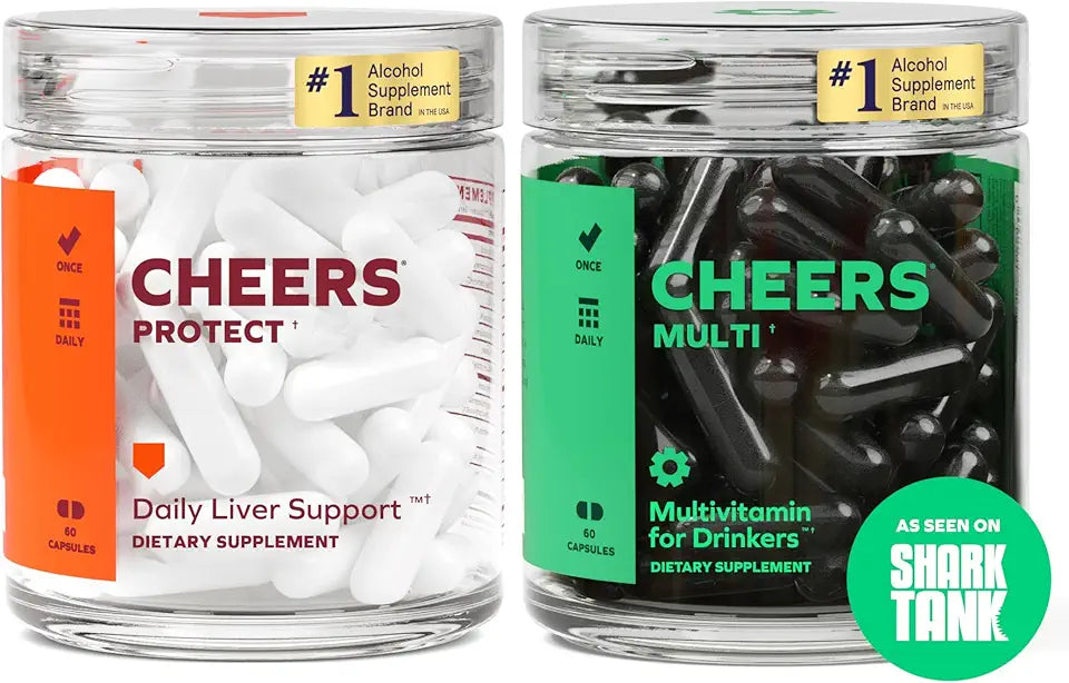 Daily Supplements with Choline, Betaine, Niacin, B-Vitamins, L-Cysteine, DHM H9850
