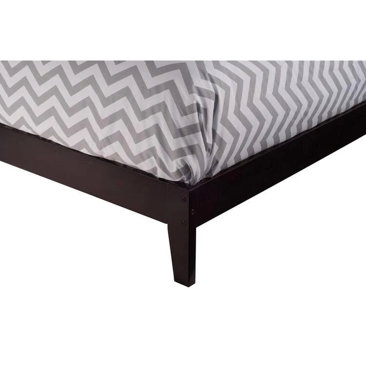 Queen Caramel Latte Bed with Open Foot N1498